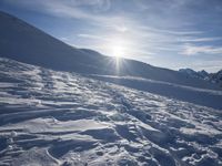 Winter Mountains in Germany: Snow Covered Slopes and Stunning Views