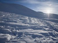 Winter Mountains in Germany: Snow Covered Slopes and Stunning Views