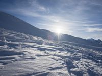 Winter Mountains in Germany: Snow Covered Slopes and Stunning Views