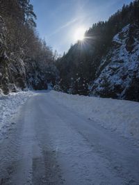 Winter Mountains in Switzerland: A Captivating Sight in Europe