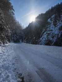 Winter Mountains in Switzerland: A Captivating Sight in Europe