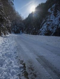 Winter Mountains in Switzerland: A Captivating Sight in Europe