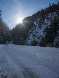 Winter Mountains in Switzerland: A Captivating Sight in Europe
