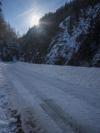 Winter Mountains in Switzerland: A Captivating Sight in Europe