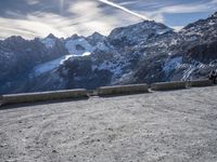 Winter Panorama of Stelvio Pass, South Tyrol, Italy 007