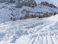 Winter Road in the German Alps