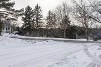 Winter Road in Ontario, Canada