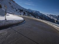 Winter Road in the German Highlands