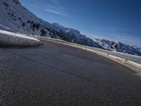 Winter Road in the German Highlands