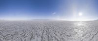 Winter landscape in Salt Lake City, Utah, USA