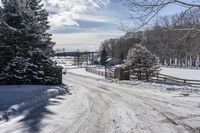 Winter Scene in Ontario, Canada