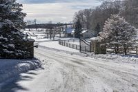 Winter Scene in Ontario, Canada