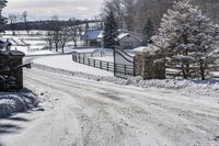 Winter Scene in Ontario, Canada