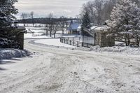 Winter Scene in Ontario, Canada