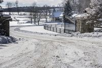 Winter Scene in Ontario, Canada