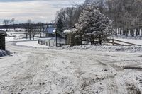 Winter Scene in Ontario, Canada