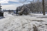 Winter Scene in Ontario, Canada