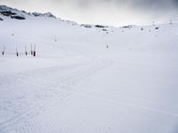 Winter Terrain in the Alps - France Skiing