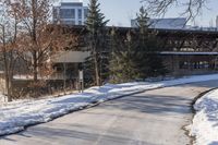 Winter Urban Landscape in Ontario