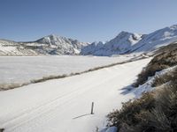 Winter Wonderland in the Highland Mountain Landforms