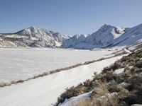 Winter Wonderland in the Highland Mountain Landforms