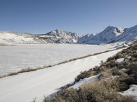 Winter Wonderland in the Highland Mountain Landforms