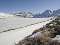 Winter Wonderland in the Highland Mountain Landforms