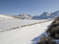 Winter Wonderland in the Highland Mountain Landforms