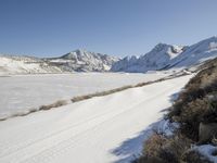 Winter Wonderland in the Highland Mountain Landforms