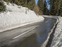 Wintery Alps Landscape in Germany and Switzerland