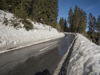 Wintery Alps Landscape in Germany and Switzerland