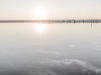 Wisconsin Coastal Beach in Milwaukee