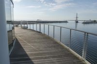 Coastal Boardwalk in Milwaukee, Wisconsin