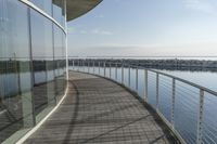 Coastal Boardwalk in Milwaukee, Wisconsin