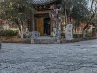 Yunnan, China: Ancient History Temple 001