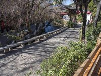 Yunnan China Old Village by the Coastal Water