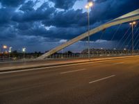 Zaragoza Cityscape: Dawn Breaks with Artificial Lights