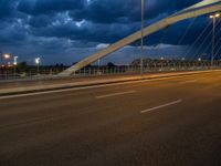 Zaragoza Cityscape: Dawn Breaks with Artificial Lights