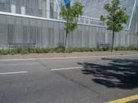 Zaragoza, Spain: Architecture, Metal Walls, Road and Clear Sky