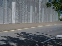 Zaragoza, Spain: A Contemporary Wall Against the Sky