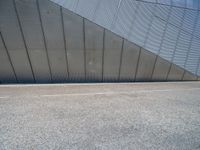 Zaragoza, Spain: Futuristic Metal Wall