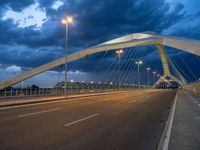 Zaragoza, Spain: A Modern Bridge in the Cityscape