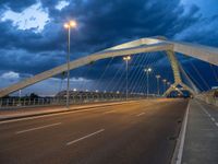 Zaragoza, Spain: A Modern Bridge in the Cityscape