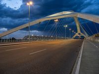 Zaragoza, Spain: A Modern Bridge in the Cityscape