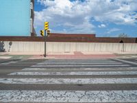 Zaragoza, Spain: Zebra Crossing and Traffic Lights