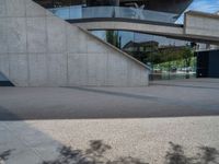 Zaragoza: Urban Landscape with Hard Shadow on Gravel Surface