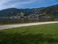 Zell am See, Austria: Clear Sky and Mountain Lake