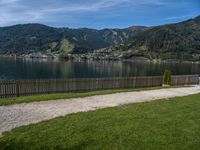 Zell am See, Austria: Clear Sky and Mountain Lake