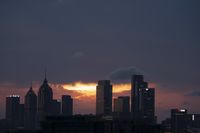 Zhuzhou China Cityscape at Dawn