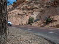 Zion National Park Landscape Road